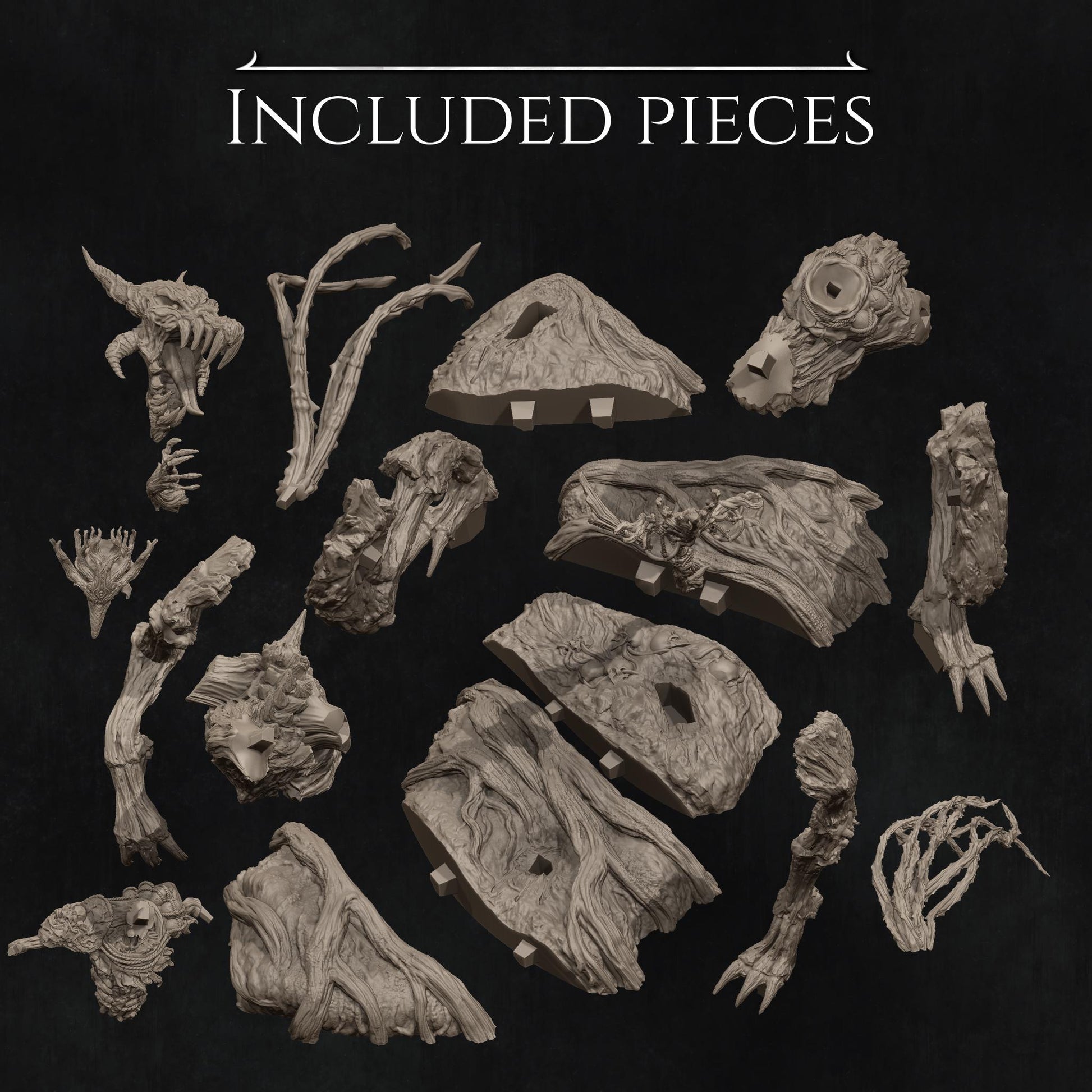 Four Horsemen, Famine | Garage Resin Kit Statue | D&D TTRPG Fantasy Miniature | Nerikson