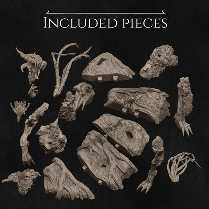 Four Horsemen, Famine | Garage Resin Kit Statue | D&D TTRPG Fantasy Miniature | Nerikson