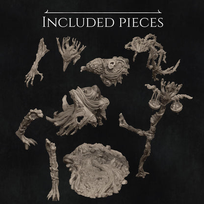 Four Horsemen, Famine | Garage Resin Kit Statue | D&D TTRPG Fantasy Miniature | Nerikson