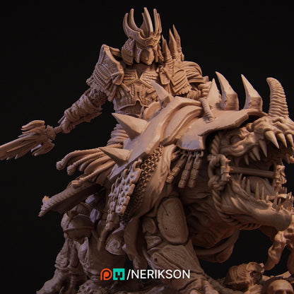 Four Horsemen, War | Garage Resin Kit Statue | D&D TTRPG Fantasy Miniature | Nerikson