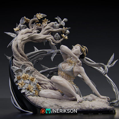 Four Seasons, Spring | Garage Resin Kit Statue | D&D TTRPG Fantasy Miniature | Nerikson