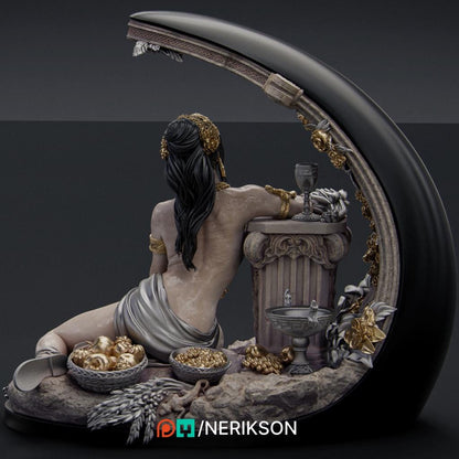 Four Seasons, Summer | Garage Resin Kit Statue | D&D TTRPG Fantasy Miniature | Nerikson