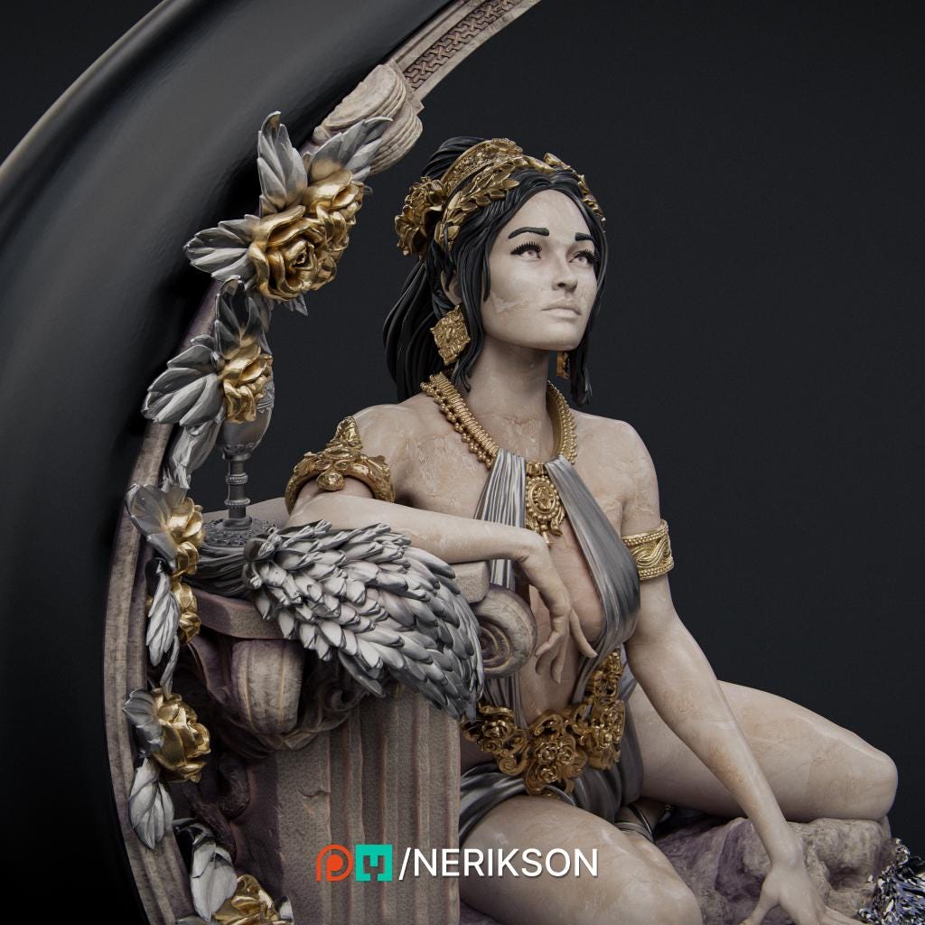 Four Seasons, Summer | Garage Resin Kit Statue | D&D TTRPG Fantasy