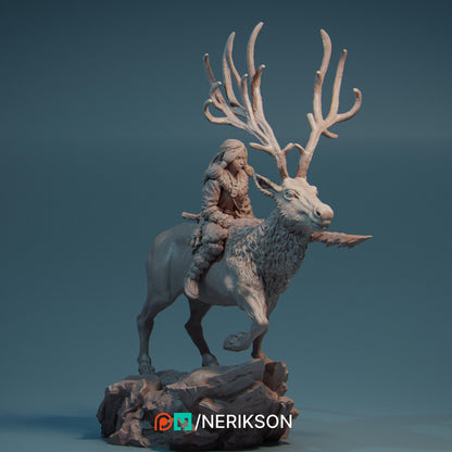 Gerda | TABLETOP SCALE | D&D TTRPG Fantasy Miniature | Nerikson