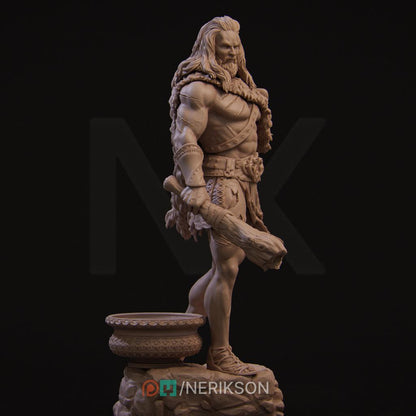 Heracles, Greek Mythology | Garage Resin Kit Statue | D&D TTRPG Fantasy Miniature | Nerikson