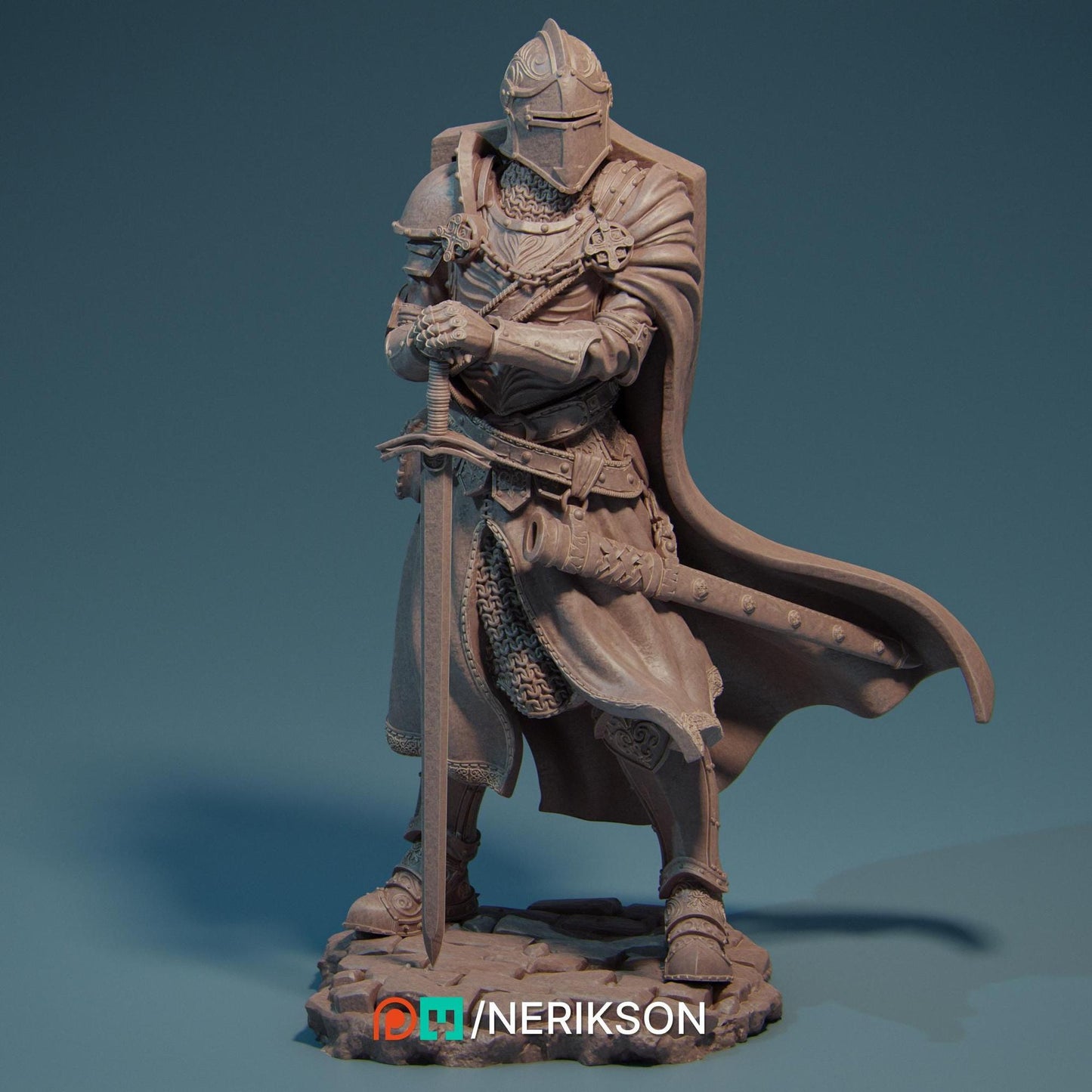 Ivanhoe | TABLETOP SCALE | D&D TTRPG Fantasy Miniature | Nerikson