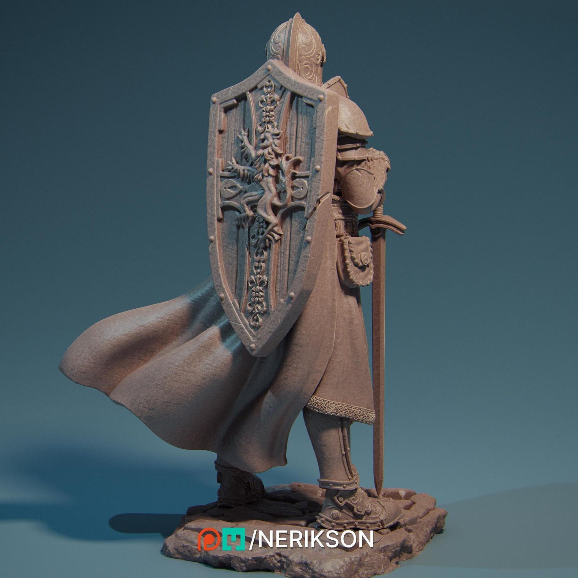 Ivanhoe | TABLETOP SCALE | D&D TTRPG Fantasy Miniature | Nerikson