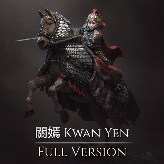 Kwan Yen the Warrior of the Tiger, Full Version | Garage Resin Kit Statue | D&D TTRPG Fantasy Miniature | Nerikson