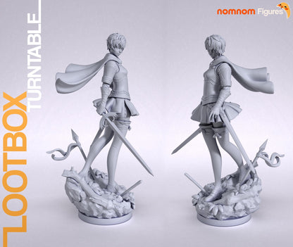 Hawk Unit Commander | Resin Garage Kit Figure Anime Manga Fan Art | Nomnom Figures