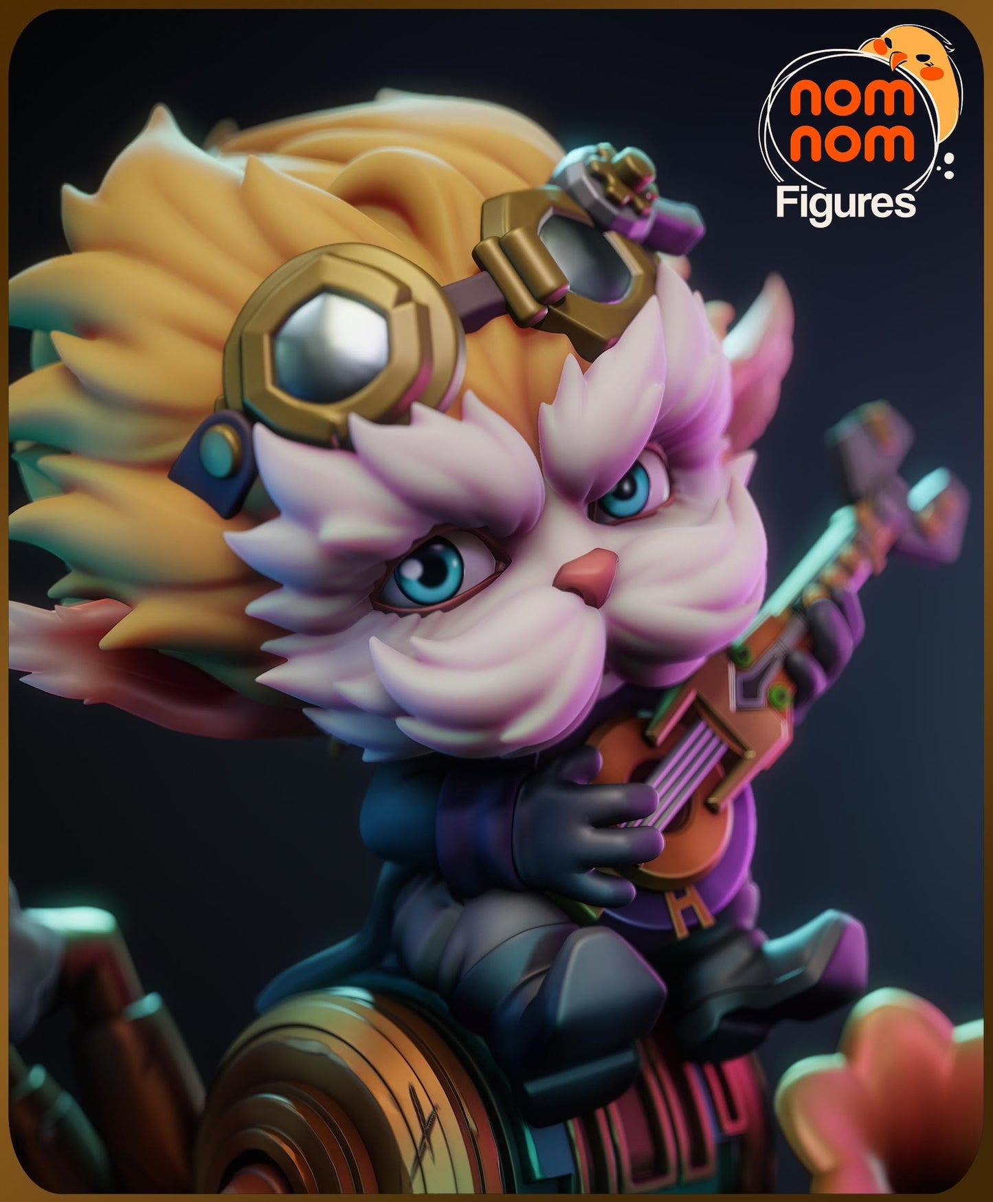 Chibi Arcane Scientist | Resin Garage Kit Figure Show Game Fan Art | Nomnom Figures