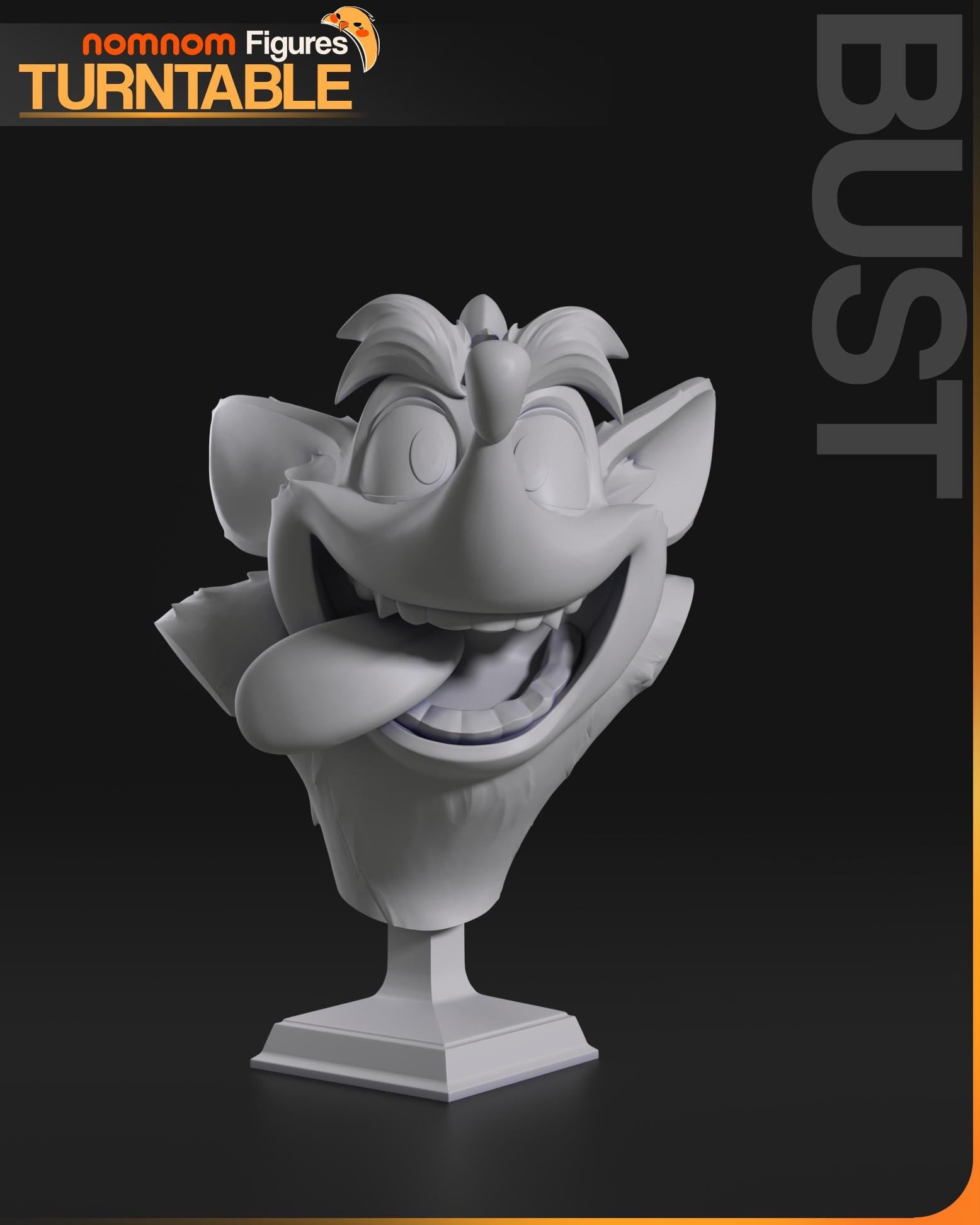 Mutated Bandicoot | Resin Garage Kit Figure Game Fan Art | Nomnom Figures