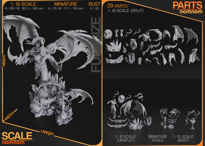 Betrayer | Resin Garage Kit Figure MMO Video Game Fan Art | Nomnom Figures