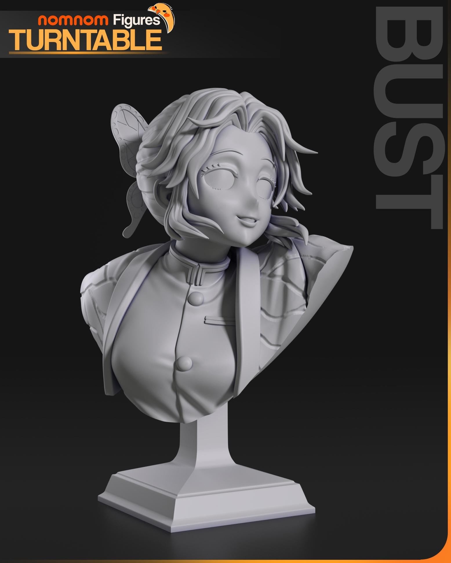 Dancing Butterfly | Resin Garage Kit Figure Anime Manga Fan Art | Nomnom Figures