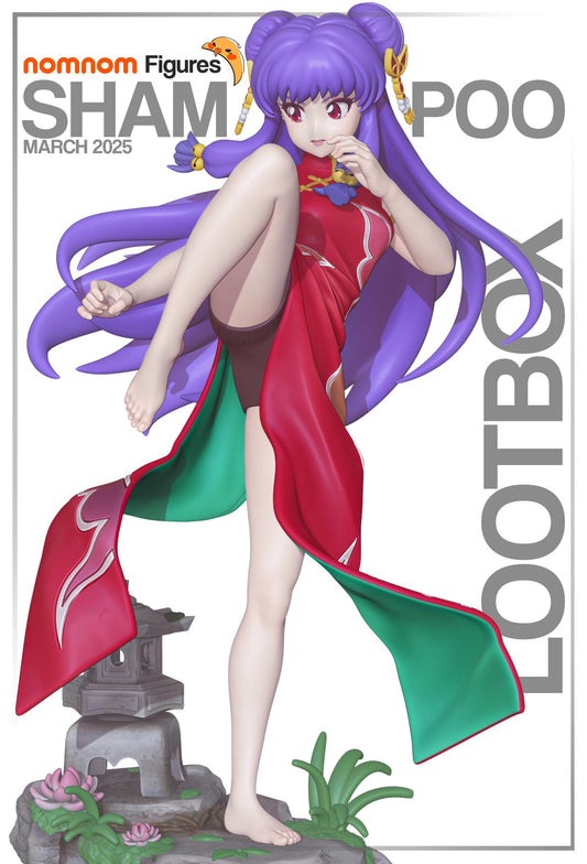 Martial Shampoo | Resin Garage Kit Figure Anime Fan Art | Nomnom Figures