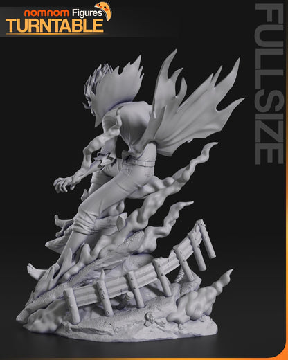 Turbo Teen | Resin Garage Kit Figure Anime Fan Art | Nomnom Figures