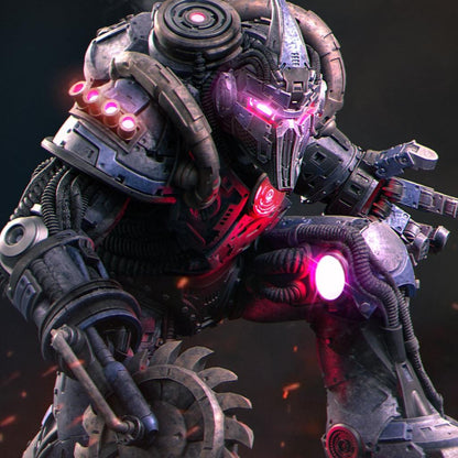 Neo Nixxi Robot | Garage Resin Kit Statue | D&D TTRPG Fantasy Miniature | Nerikson