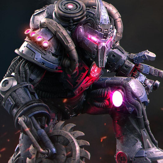 Neo Nixxi Robot | Garage Resin Kit Statue | D&D TTRPG Fantasy Miniature | Nerikson