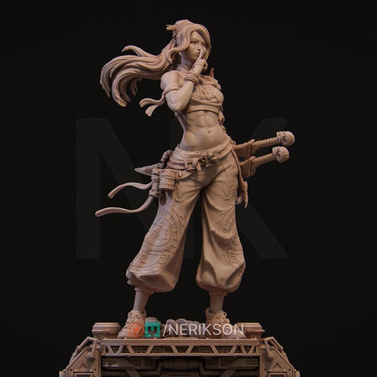Neo Nixxi Standalone | Garage Resin Kit Statue | D&D TTRPG Fantasy Miniature | Nerikson