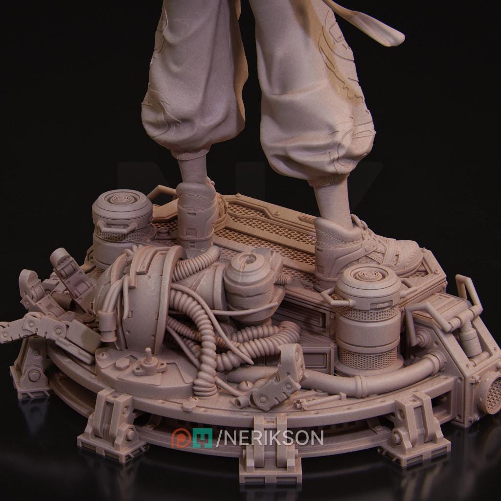 Neo Nixxi Standalone | Garage Resin Kit Statue | D&D TTRPG Fantasy Miniature | Nerikson