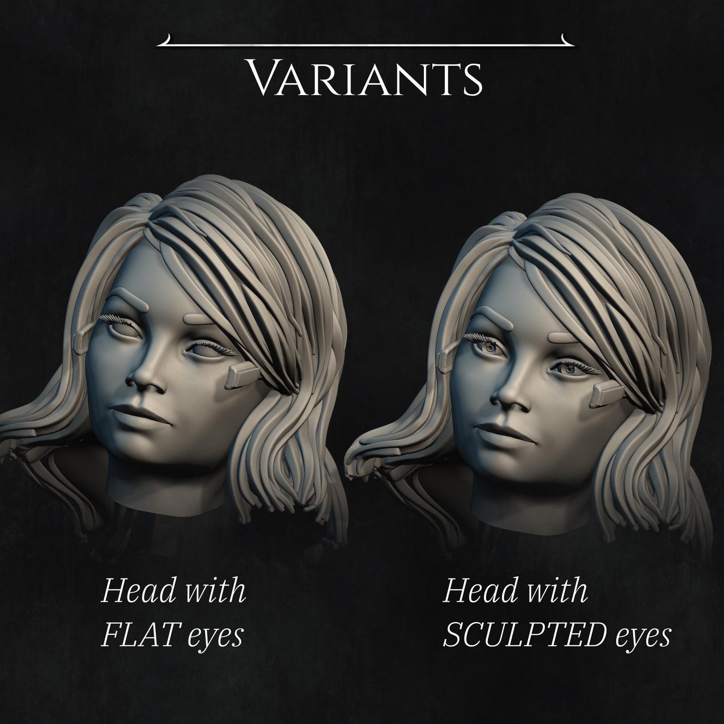 Orinthia the Magical Librarian | Garage Resin Kit Statue | D&D TTRPG Fantasy Miniature | Nerikson