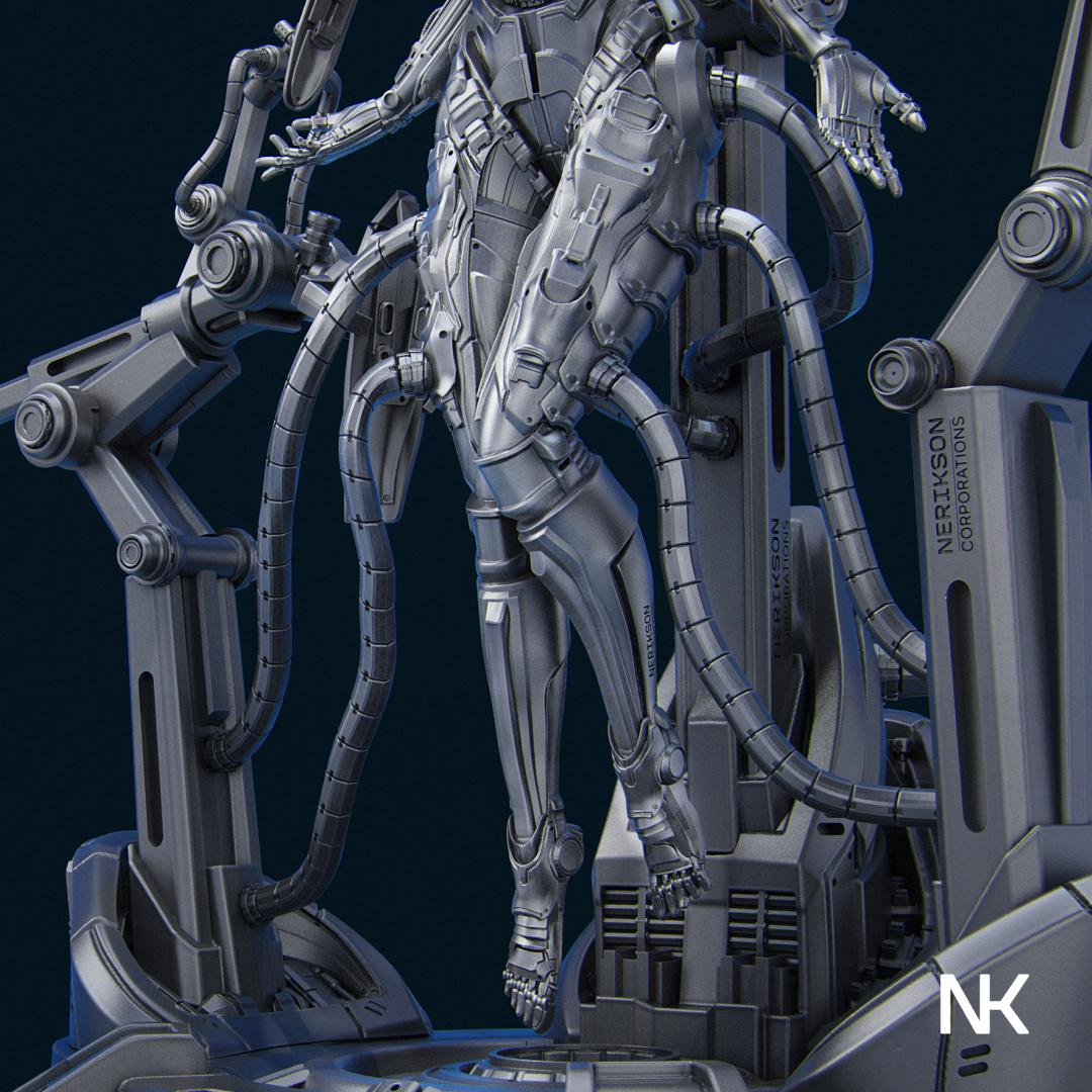 Project Eve | Garage Resin Kit Statue | D&D TTRPG Fantasy Miniature | Nerikson