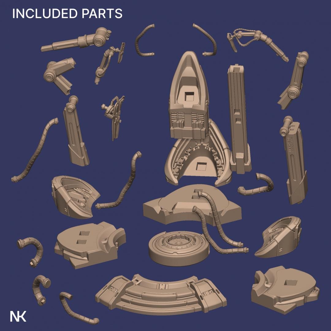 Project Eve | Garage Resin Kit Statue | D&D TTRPG Fantasy Miniature | Nerikson