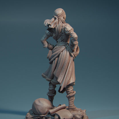 Robber Girl | TABLETOP SCALE | D&D TTRPG Fantasy Miniature | Nerikson