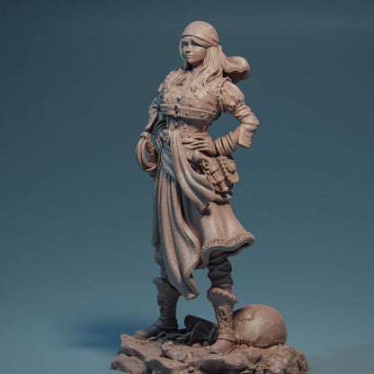 Robber Girl | TABLETOP SCALE | D&D TTRPG Fantasy Miniature | Nerikson