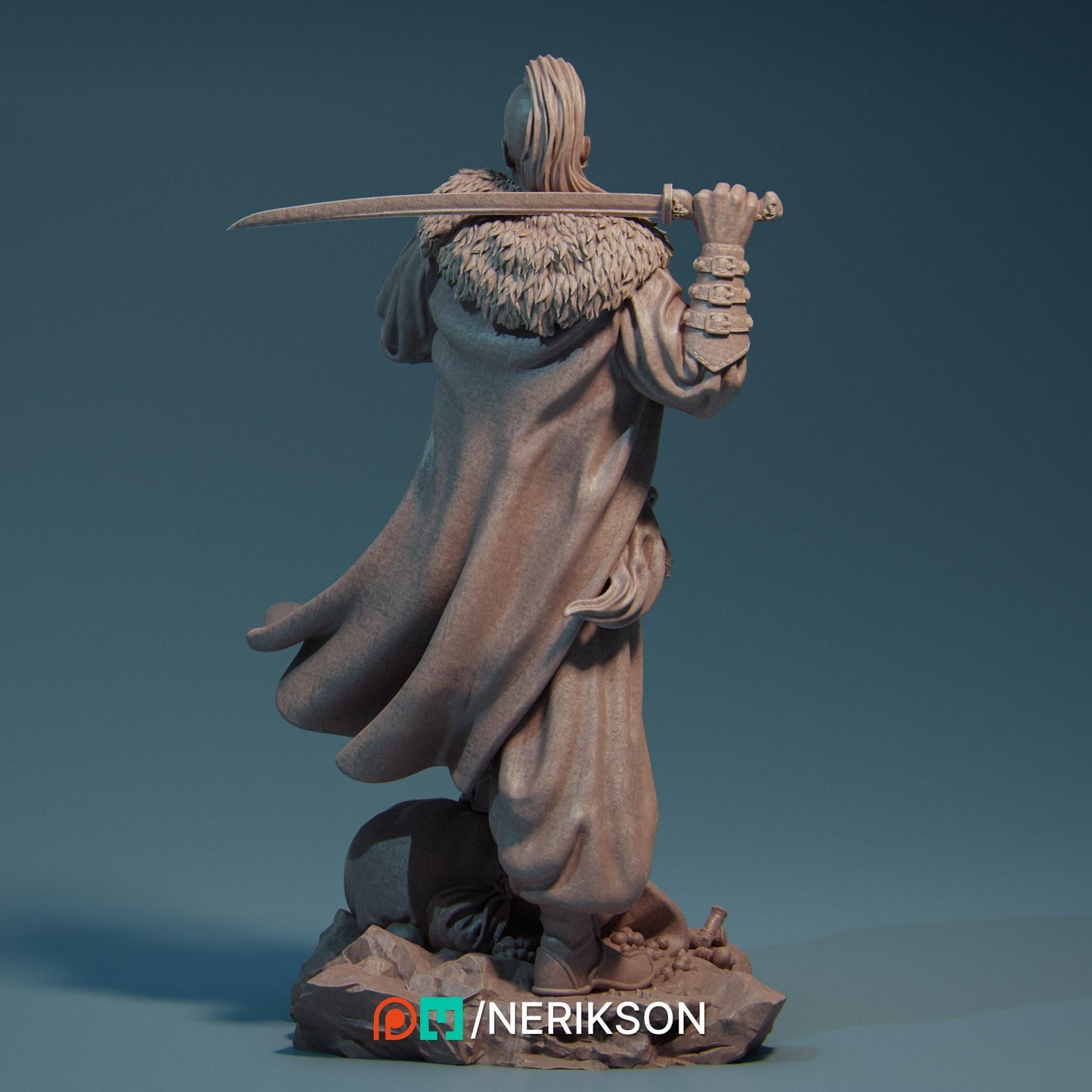 Taras | TABLETOP SCALE | D&D TTRPG Fantasy Miniature | Nerikson