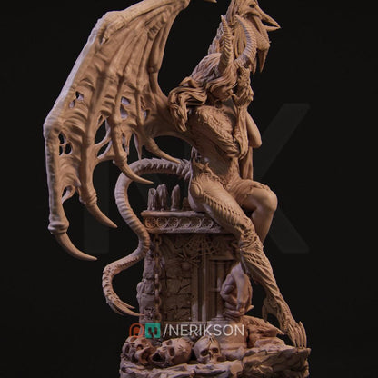 The Face of Evil | Garage Resin Kit Statue | D&D TTRPG Fantasy Miniature | Nerikson
