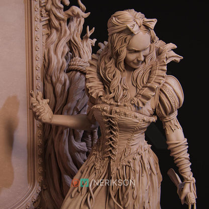 The Fairest Of Them All, Full Diorama | Garage Resin Kit Statue | D&D TTRPG Fantasy Miniature | Nerikson