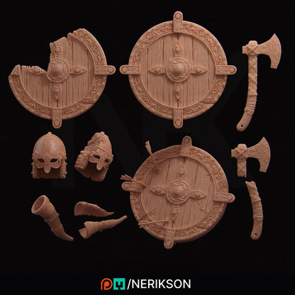 Thyra the Conqueror | Garage Resin Kit Statue | D&D TTRPG Fantasy Miniature | Nerikson