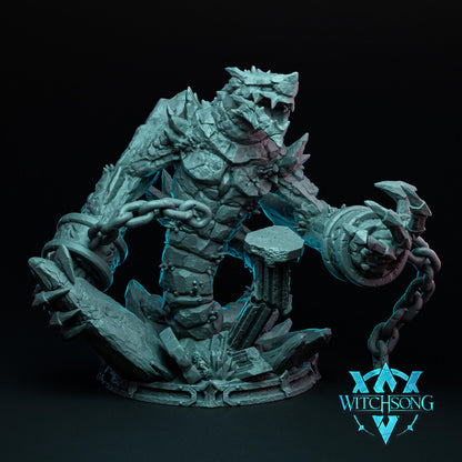 Greater Temple Guardian | Mini or Bust | Monster Miniature Statue | Witchsong Miniatures