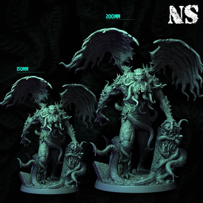 Cthulhu, the Sleeper of R'lyeh | Tentacles, Lovecraft, Elder God | D&D Cosmic Horror Fantasy | NS Miniatures