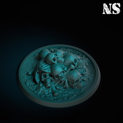 Death Knight and Rising Skeletons | D&D Horror Fantasy Collection | NS Miniatures