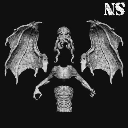 Cthulhu, the Great Old One | Lovecraft, Elder God | D&D Cosmic Horror Fantasy | NS Miniatures