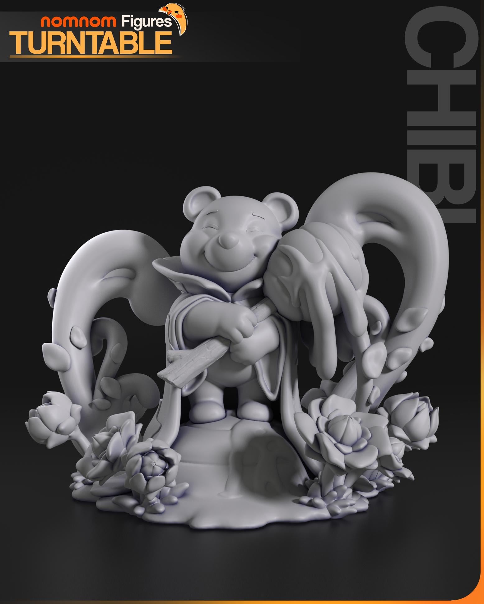 Chibi Honeymancer | Resin Garage Kit Figure Game Fan Art | Nomnom Figures