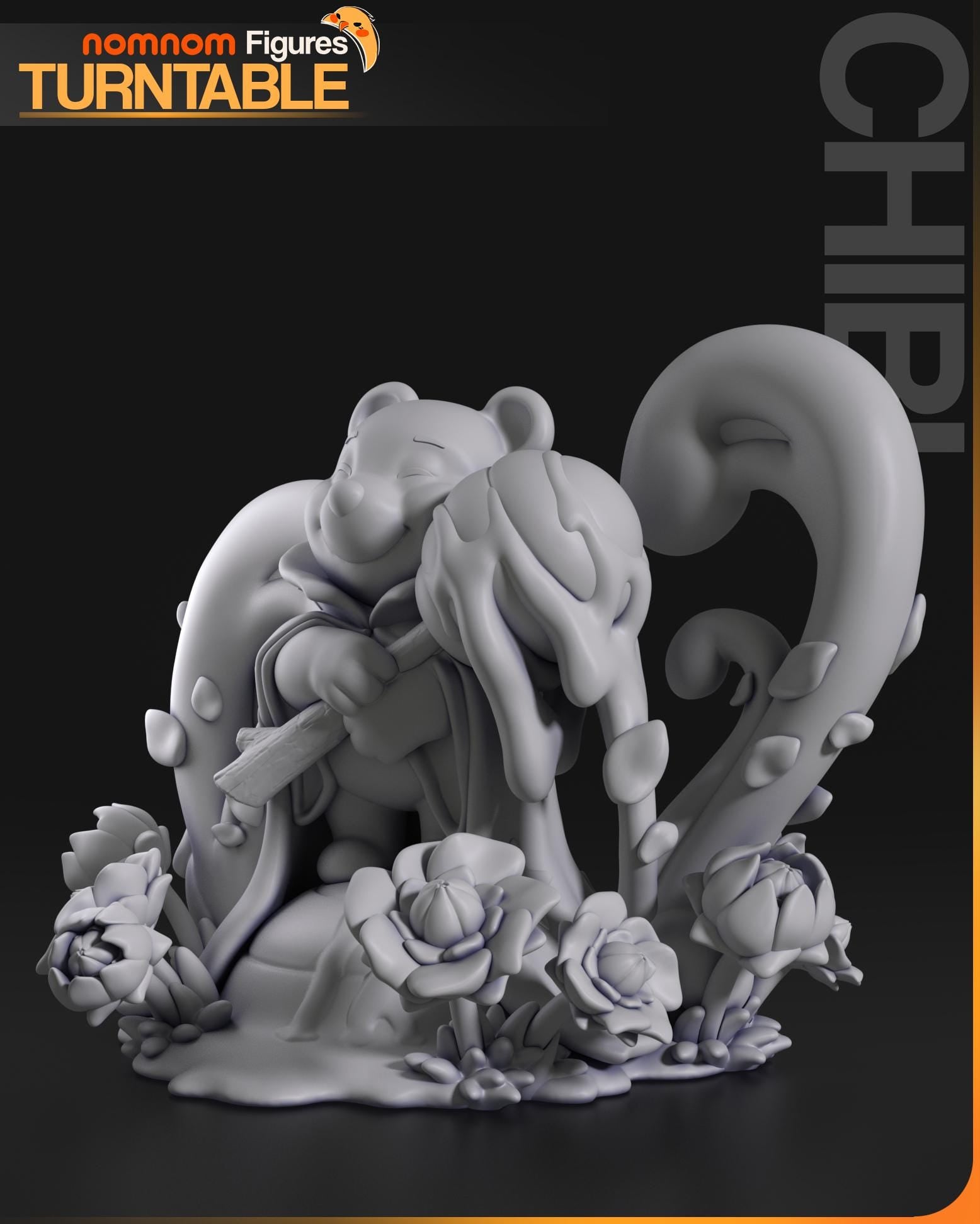 Chibi Honeymancer | Resin Garage Kit Figure Game Fan Art | Nomnom Figures