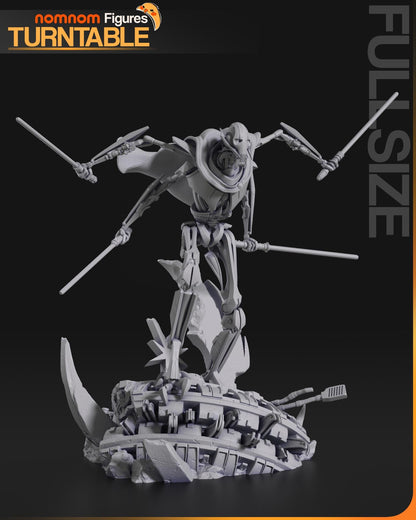 Fearsome General | Resin Garage Kit Figure Show Fan Art | Nomnom Figures