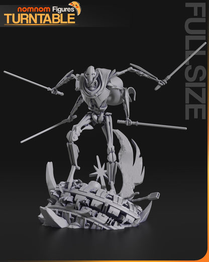 Fearsome General | Resin Garage Kit Figure Show Fan Art | Nomnom Figures