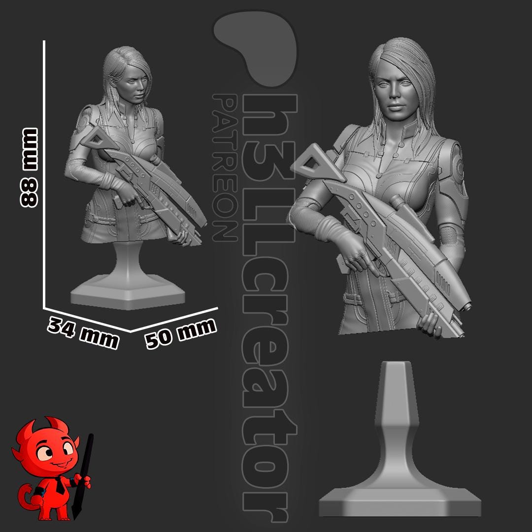 1:12 Gunnery Chief | Resin Garage Kit Figure Game Fan Art | h3LL creator