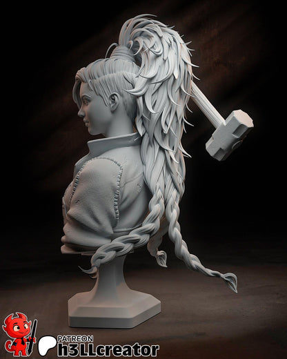 1:12 Monster Crafter | Resin Garage Kit Figure Game Fan Art | h3LL creator