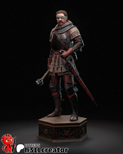 1:12 Czech Hero | Resin Garage Kit Figure Game Fan Art | h3LL creator