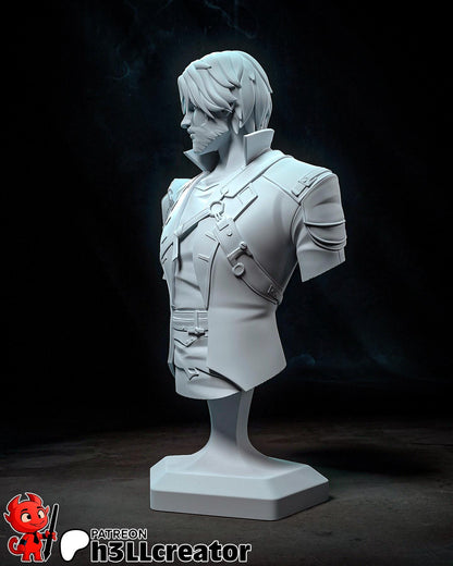 1:12 Broken Traveller, Jayce | Resin Garage Kit Figure Game Show Fan Art | h3LL creator