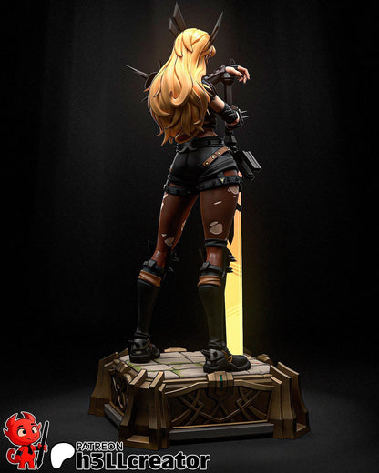 1:12 Soulsword Wielder | Resin Garage Kit Figure Game Comic Fan Art | h3LL creator