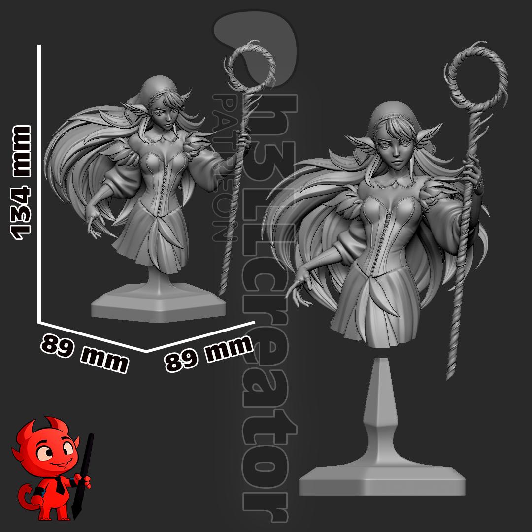 1:12 Dungeon Lord | Resin Garage Kit Figure Game Fan Art | h3LL creator