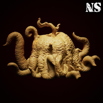Eldritch Pumpkin, Jack-o-Lantern Monster | Lovecraft, Elder God | D&D Cosmic Horror Fantasy | NS Miniatures