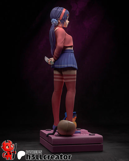 1:12 Crazy Mita | Resin Garage Kit Figure Game Fan Art | h3LL creator