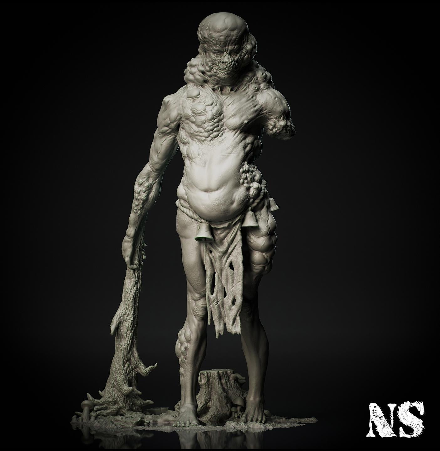 Plague Giant, Monster Mutant | D&D Horror Fantasy | NS Miniatures