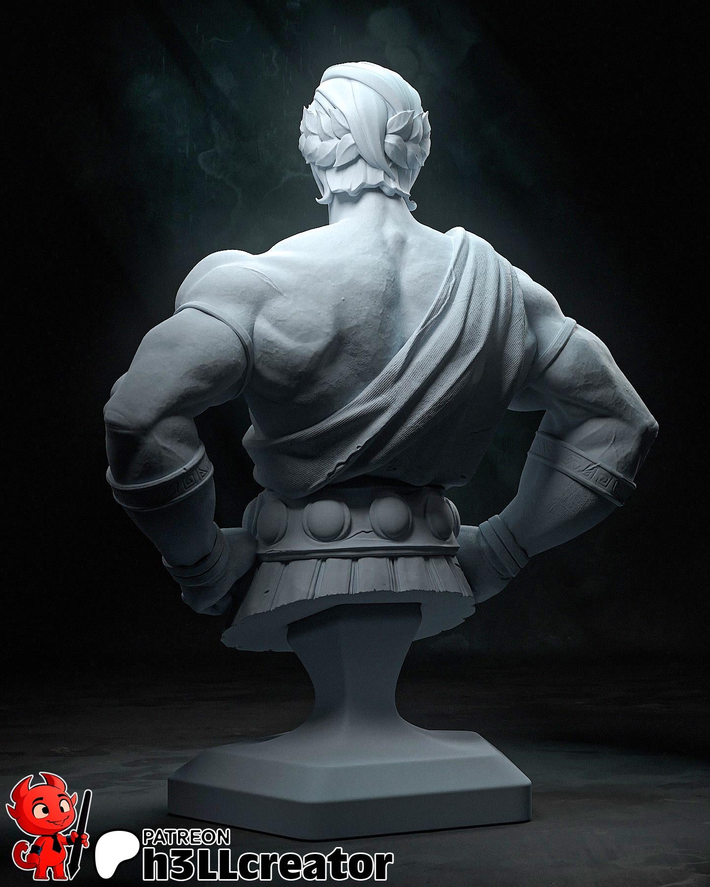 1:12 Hero of Myth | Resin Garage Kit Figure Game Fan Art | h3LL creator